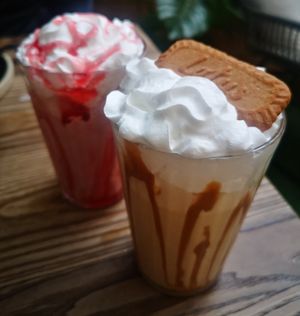 Milkshakes at Wild and Wild in Congleton