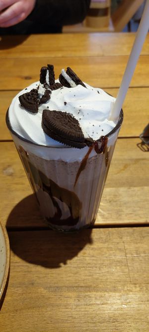 Oreo milkshake at Wild and Wild in Congleton