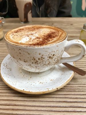 Hazelnut Mocha ☕️🍫  #Veganuary at Wild and Wild in Congleton