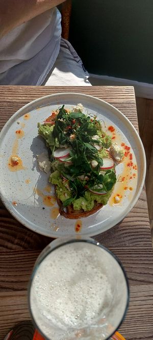 Avocado toast at Wild and Wild in Congleton