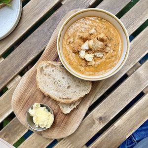 Tomato and Basil soup 🥣   at Wild and Wild in Congleton