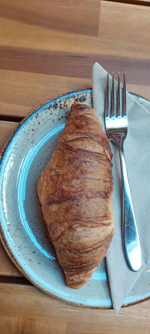 Croissant at Wild and Wild in Congleton