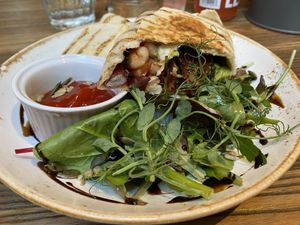 Breakfast Burrito at Wild and Wild in Congleton