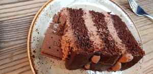 Bourbon cake at Wild and Wild in Congleton