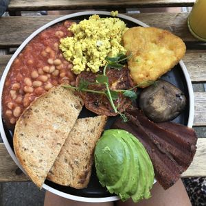 Full English at Wild and Wild in Congleton