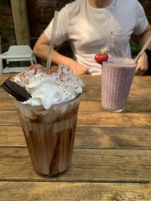 Milkshakes and smoothies at Wild and Wild in Congleton