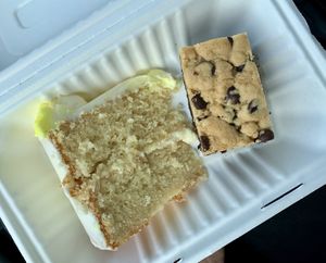 Brookie & lemon cake at Be The Change - Bake a Difference in Worcester