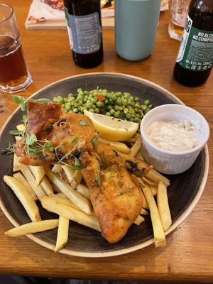 Tofish and Chips at Be The Change - Bake a Difference in Worcester
