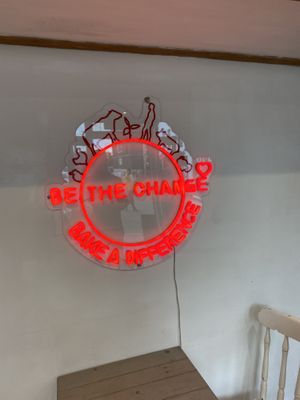 Can’t say it better myself!  at Be The Change - Bake a Difference in Worcester