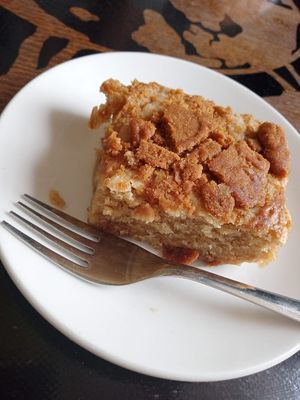 Vegan lotus blonde at Be The Change - Bake a Difference in Worcester