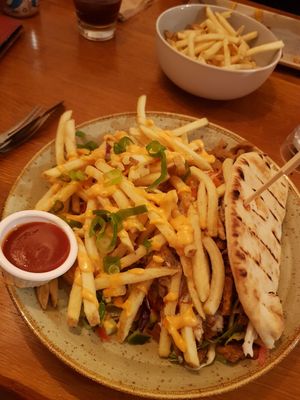 Giant kebab feast at Be The Change - Bake a Difference in Worcester