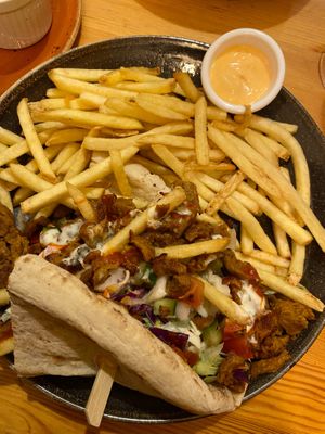 Vegan kebab 😋 at Be The Change - Bake a Difference in Worcester