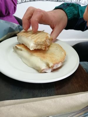 Cheese toastie at Be The Change - Bake a Difference in Worcester
