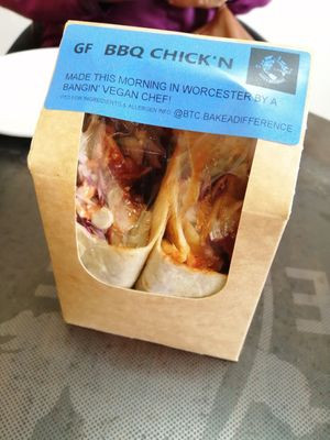 Wrap at Be The Change - Bake a Difference in Worcester