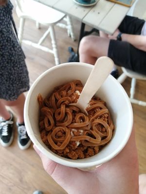 Lotus biscuit Mr whippy at Be The Change - Bake a Difference in Worcester