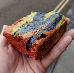 Vg Rainbow Blondie 🌈  at Be The Change - Bake a Difference in Worcester