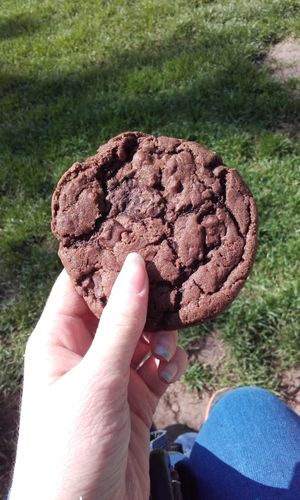 Double choc cookie at Be The Change - Bake a Difference in Worcester