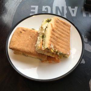 Cheeze, Tomato, and Pesto Panini  at Be The Change - Bake a Difference in Worcester