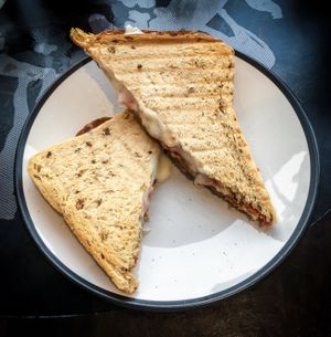 Cheeze & Salami Toastie at Be The Change - Bake a Difference in Worcester