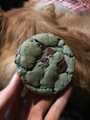 Chocolate mint cookie - love the fresh mint flavor in combination with the deep full chocolate and the soft cookie texture yummi! at Be The Change - Bake a Difference in Worcester