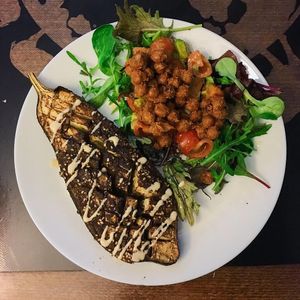 Za’atar Aubergine at Be The Change - Bake a Difference in Worcester