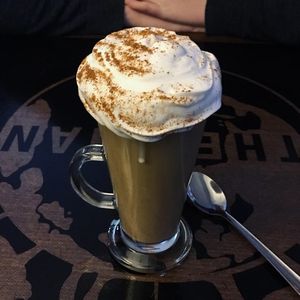 Cinnamon Bun Latte  at Be The Change - Bake a Difference in Worcester