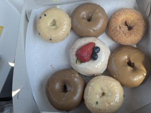 They switch up the flavors but I'm glad I got these at Sweet Retreat Donuts in Long Beach