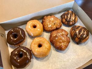   at Sweet Retreat Donuts in Long Beach