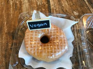 The most perfect glaze you could ask for! at Sweet Retreat Donuts in Long Beach