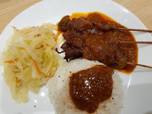 Best veggie satay ever! at Kimosasa - Mines Shopping Mall in Seri Kembangan