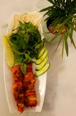Vegan Babecue at Loving Hut Amoura in Tan Thien