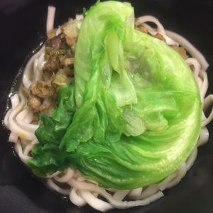 Noodles with Veg Soy in Brown Sauce  at Vegetarian Seeds 禾苗素食 in Taipei