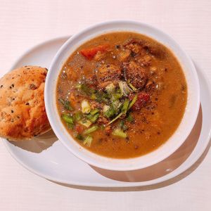 Meatless option! at The Soup Spoon - Raffles City in Central Singapore