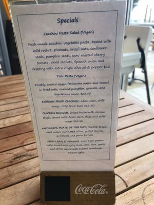 Lots of my veg options at Shore Cafe in Alkimos