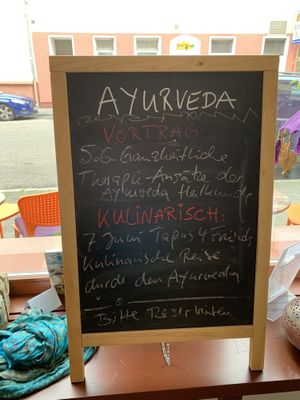 Offer Ayurveda workshops from time to time.  at AyurSoul in Frankfurt