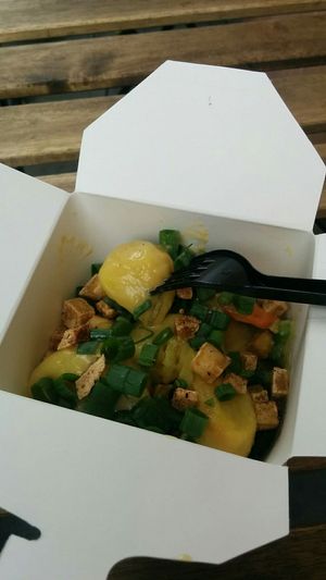 Dumplings at Bezmleczny in Krakow