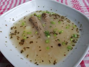 Żurek💚💚 at Bezmleczny in Krakow