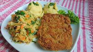 Schabowy 💚💚💚 at Bezmleczny in Krakow