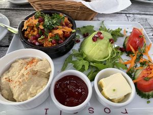 Vegan breakfast! at Roseli Cafe Bar in Frankfurt