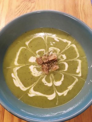 Soup at Óbio in Porto