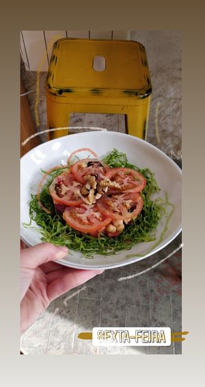 Salad at Óbio in Porto
