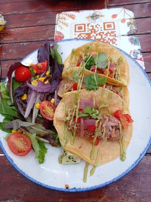 Tacos de jackfruit at Maiatza in San Sebastian