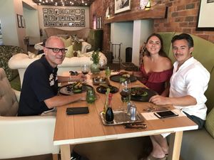 Lunch with Eric at Generous Earth Vegan Tours in Camps Bay