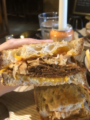 Seitan’s Reuben  at The Wave Maiden in Portsmouth