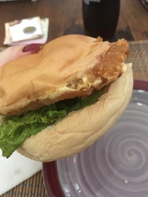 Sandwich at Espacio ASH in Montevideo