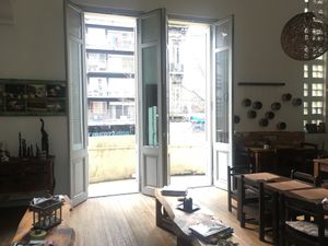 Dining room at Espacio ASH in Montevideo