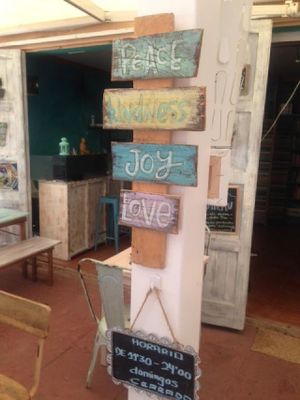 out of time restaurant at Out of Time People in Ibiza