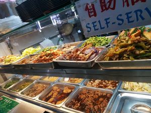 Many choices ~  at Xian Yuan 贤缘素食 in Northeast Singapore