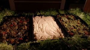 Buffet at RizRaz - Kannikestraede in Copenhagen