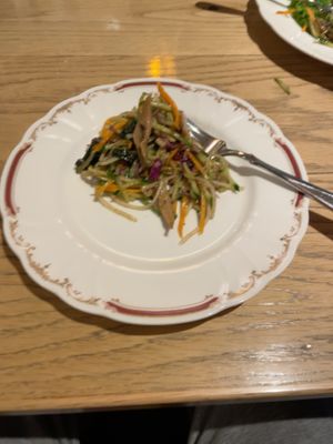 Salad  at Nataraj - Harajuku Omotesando in Tokyo